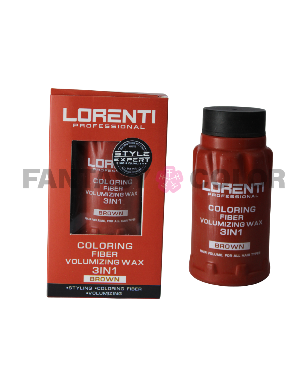 COLORING FIBER VOLUMIZING WAX 3 EN 1 LORENTI