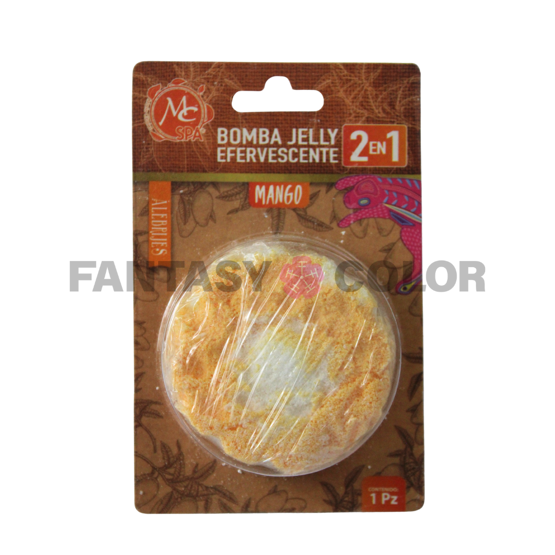 BOMBA JELLY EFERVECENTE MC SPA - 3 AROMAS DIFERENTES