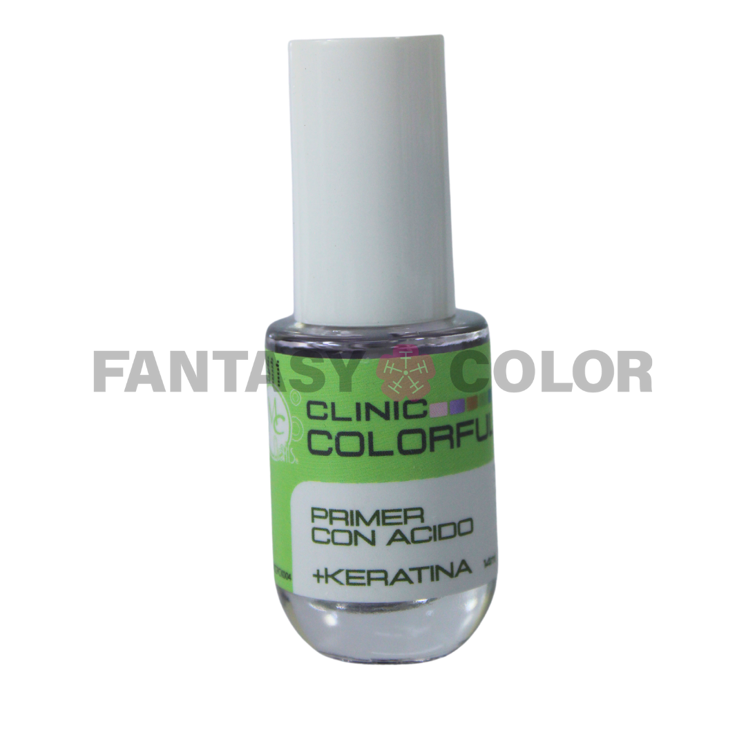 PRIMER SIN ÁCIDO KERATINA CLINIC COLORFUL