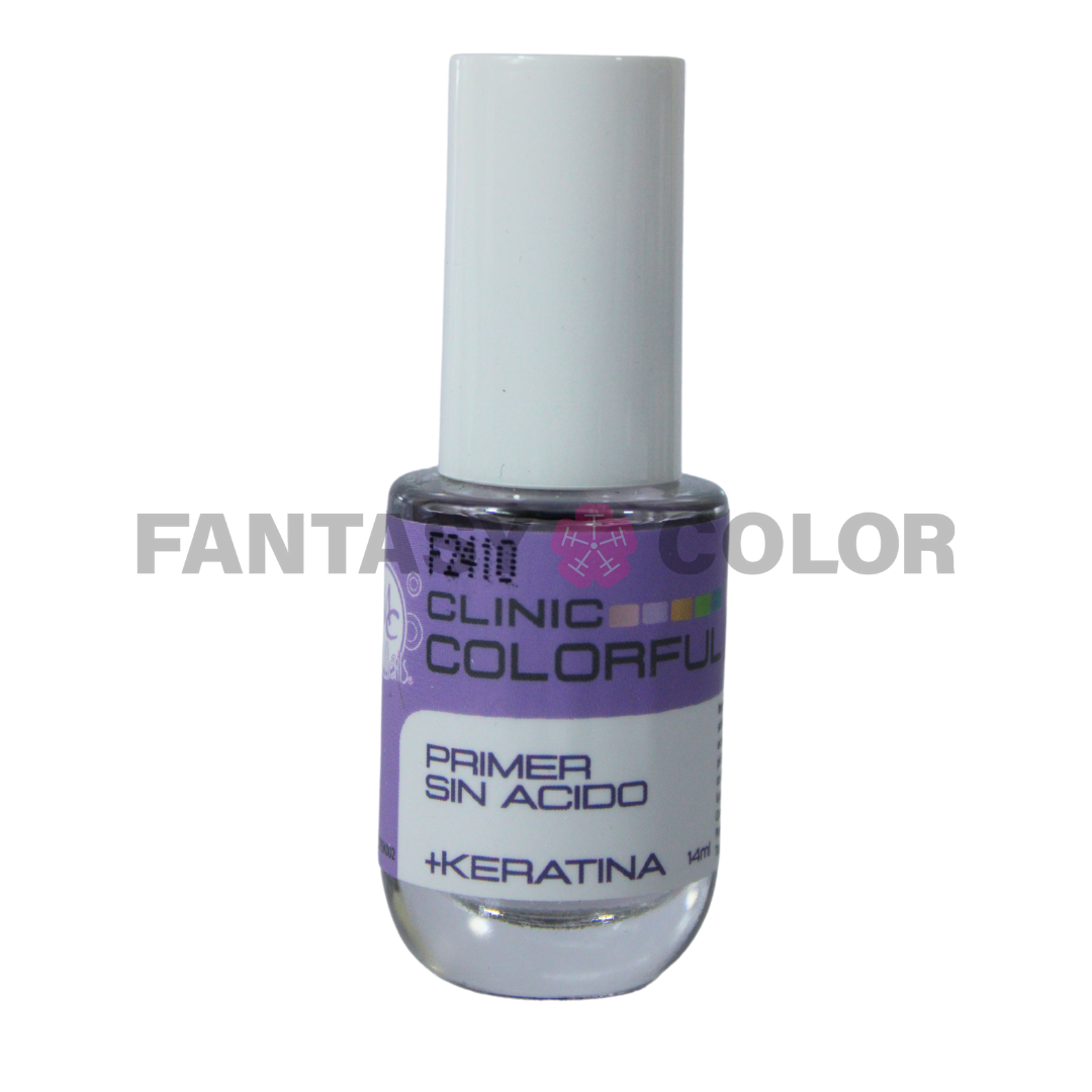 PRIMER SIN ÁCIDO KERATINA CLINIC COLORFUL