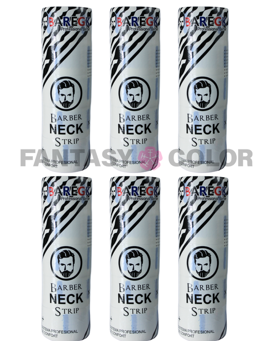 SET DE 6 CUELLERA BLANCA BAREGK 5 ROLLOS ZEBRA