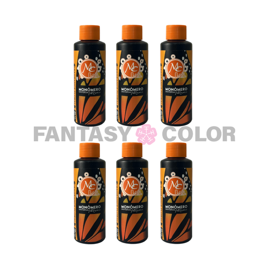 SET DE 6 MONOMERO UNIVERSAL MONARCA MC NAILS 4OZ