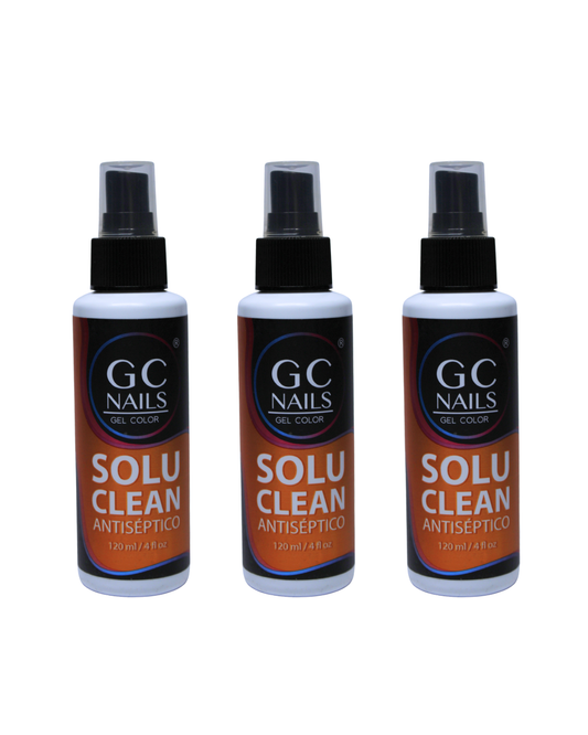SET DE 3 ANTISEPTICO 4 OZ GC NAILS