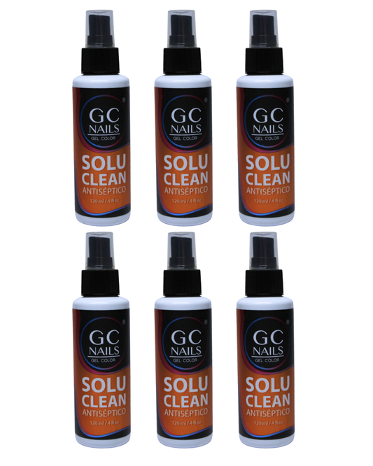 SET DE 6 ANTISEPTICO 4 OZ GC NAILS
