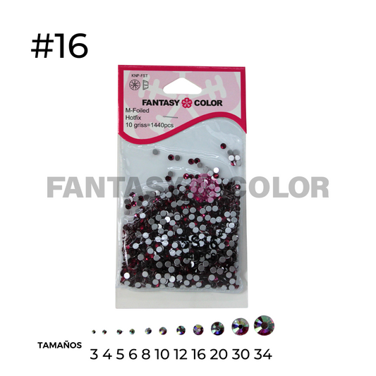 SOBRE DE PIEDRA CRISTAL - FUCHSIA