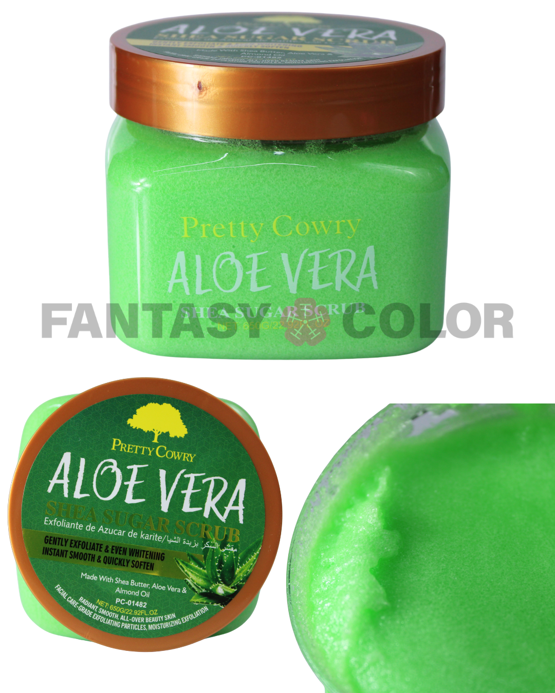 EXFOLIANTE PRETTY COWRY - 4 AROMAS