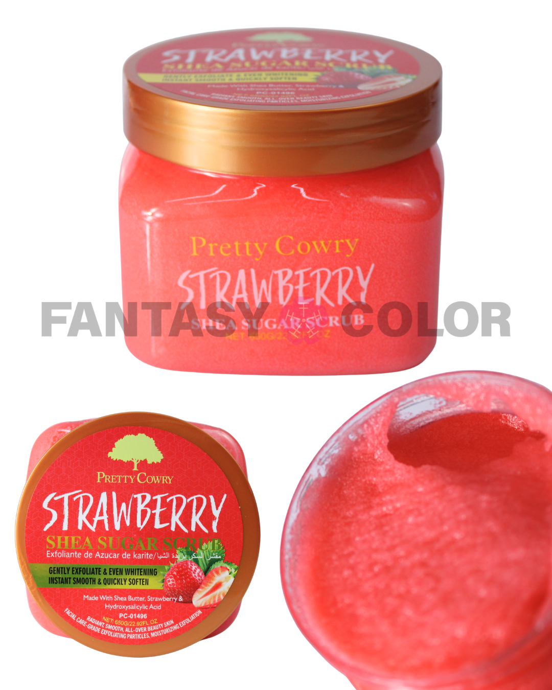 EXFOLIANTE PRETTY COWRY - 4 AROMAS
