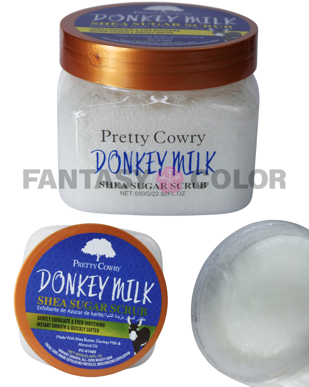 EXFOLIANTE PRETTY COWRY - 4 AROMAS