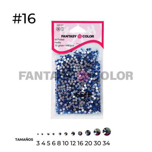 SOBRE DE PIEDRA CRISTAL - CAPRI BLUE