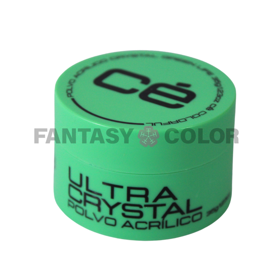 POLVO ACRILICO ULTRA CRISTAL 21 G CÉ COLROFUL MC NAILS