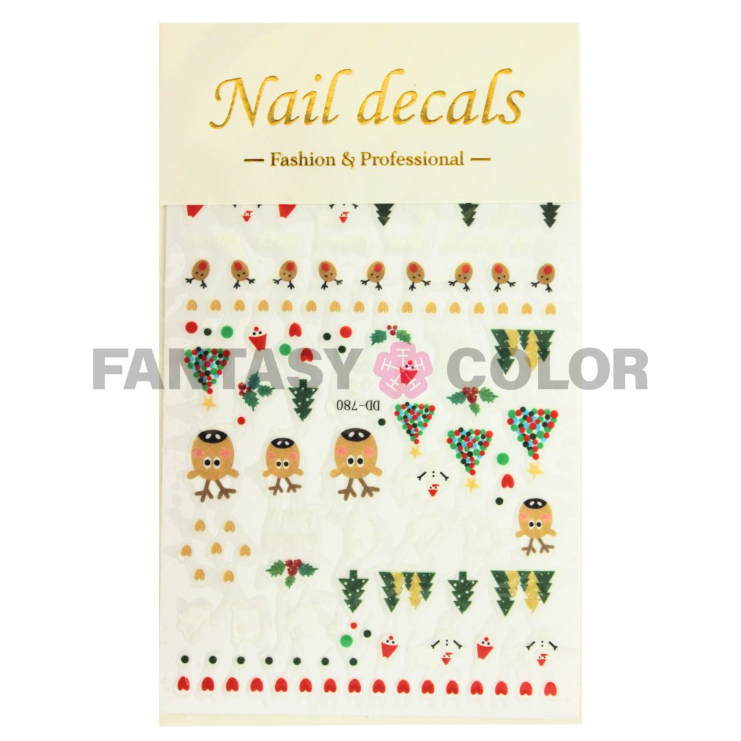 STIKER NAVIDAD - 8 ESTILOS DIFERENTES