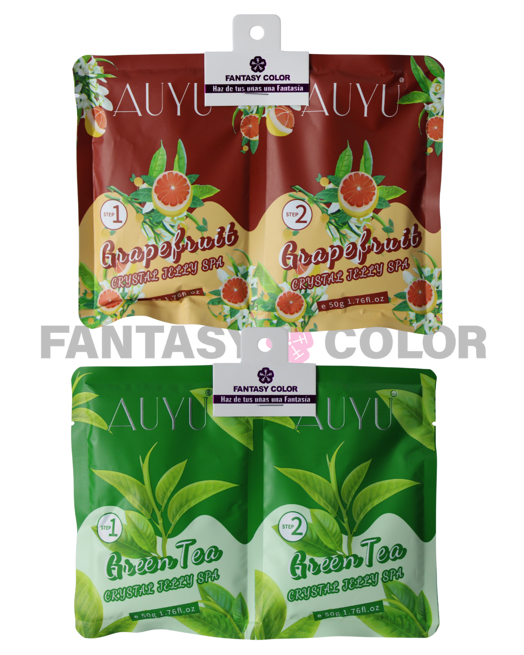 SET DE 12 JELLY SPA PASO 1 Y 2 AUYU- VARIADO