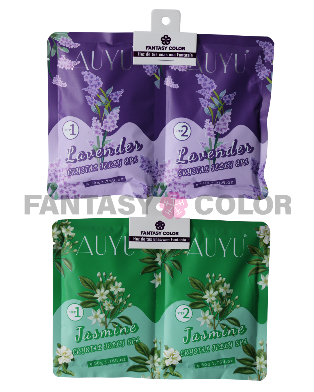 SET DE 12 JELLY SPA PASO 1 Y 2 AUYU- VARIADO