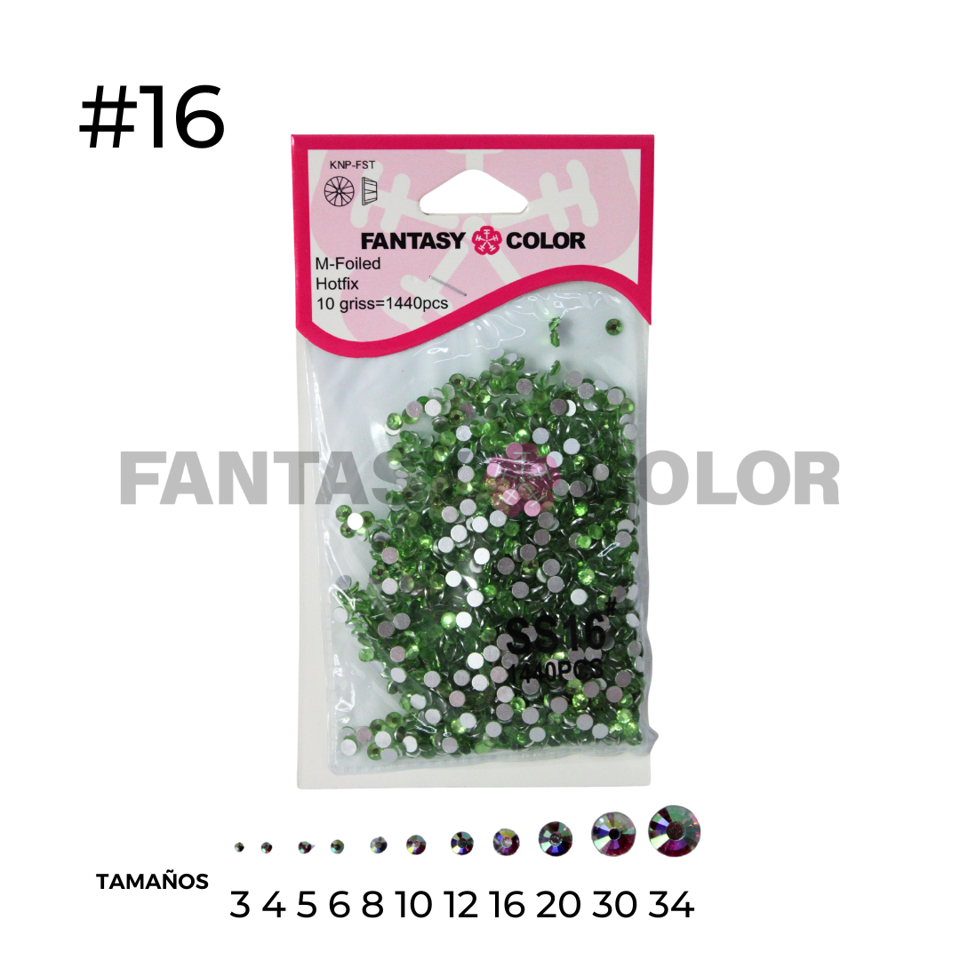 SOBRE DE PIEDRA CRISTAL - PERIDOT