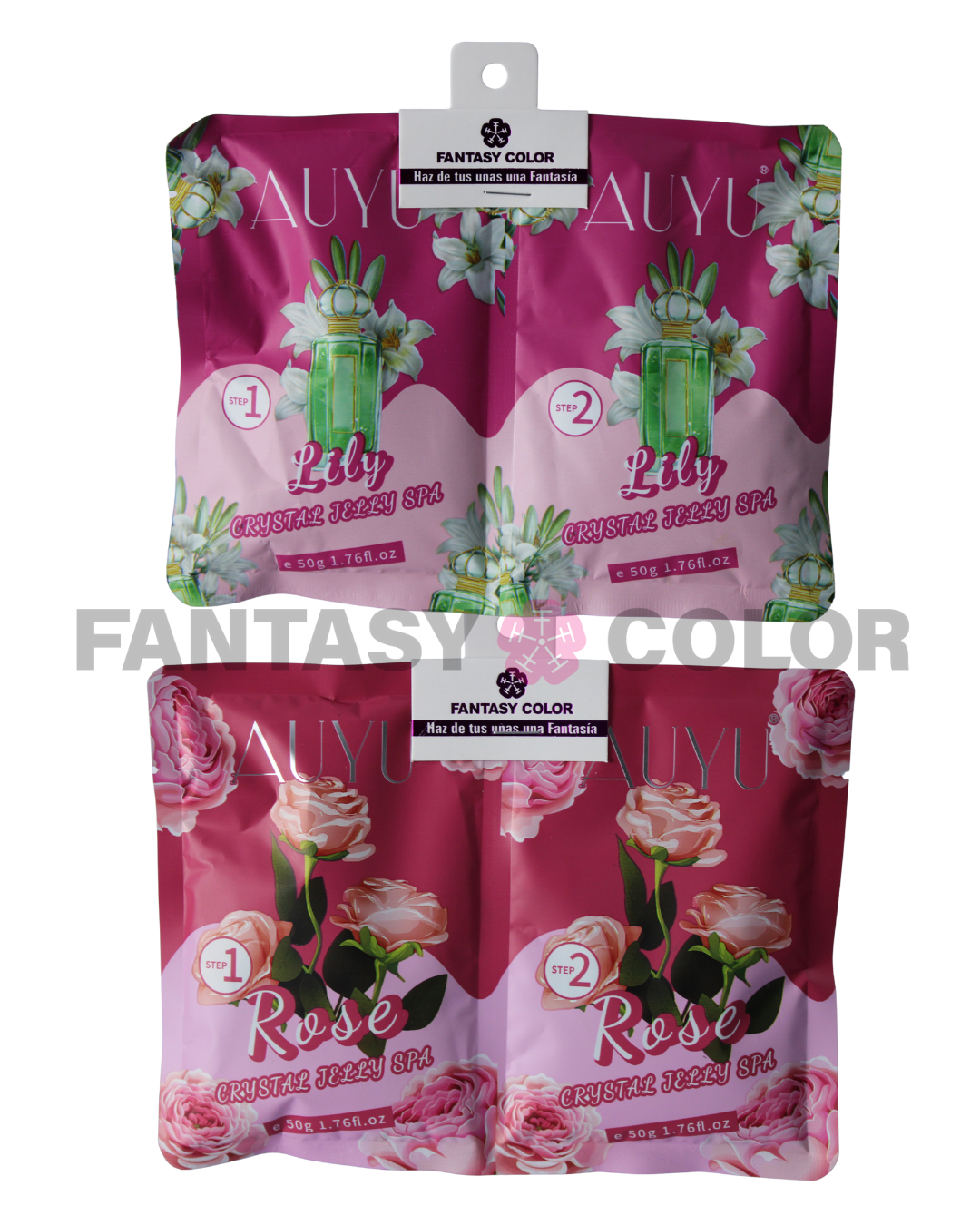 SET DE 12 JELLY SPA PASO 1 Y 2 AUYU- VARIADO