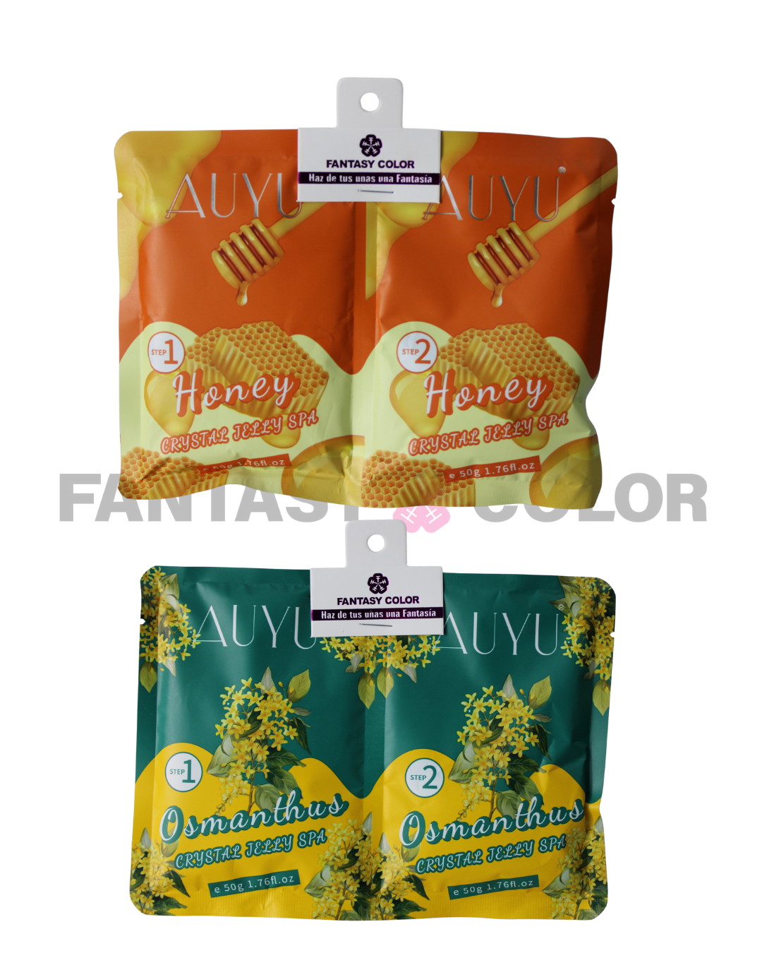 SET DE 12 JELLY SPA PASO 1 Y 2 AUYU- VARIADO