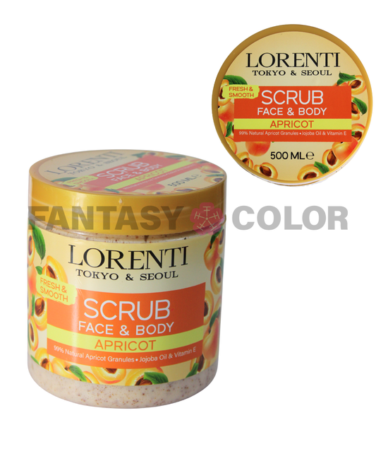 EXFOLIANTE LORENTI - 5 AROMAS DISPONIBLES
