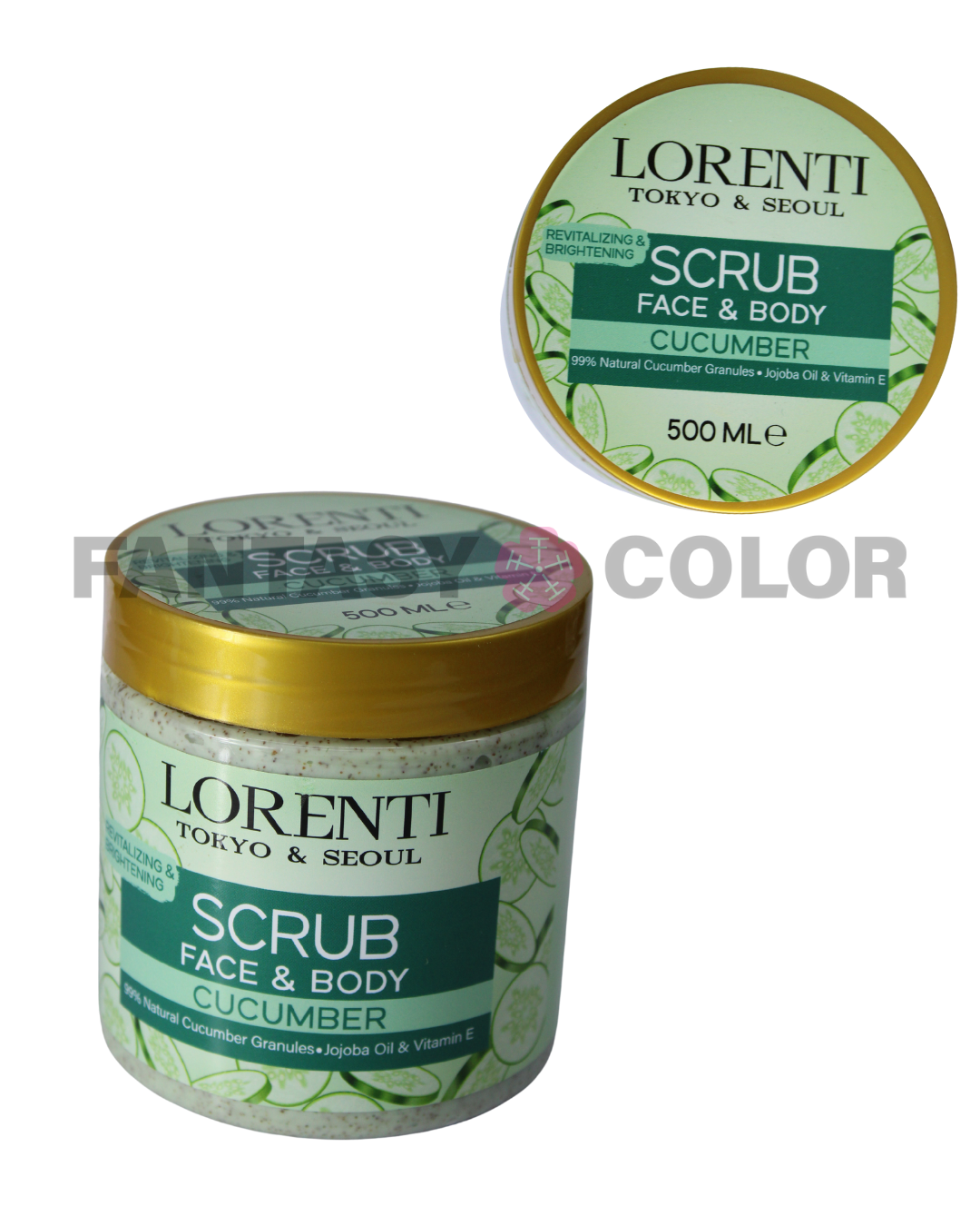 EXFOLIANTE CARA Y CUERPO LORENTI - 5 AROMAS