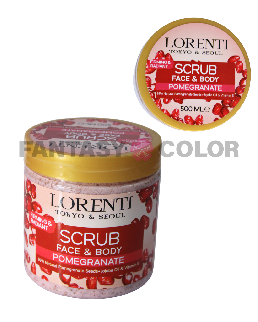 EXFOLIANTE CARA Y CUERPO LORENTI - 5 AROMAS