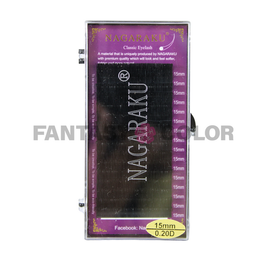 PESTAÑA 1 X 1 CLASSIC  15MM 0.20 D NAGARAKU