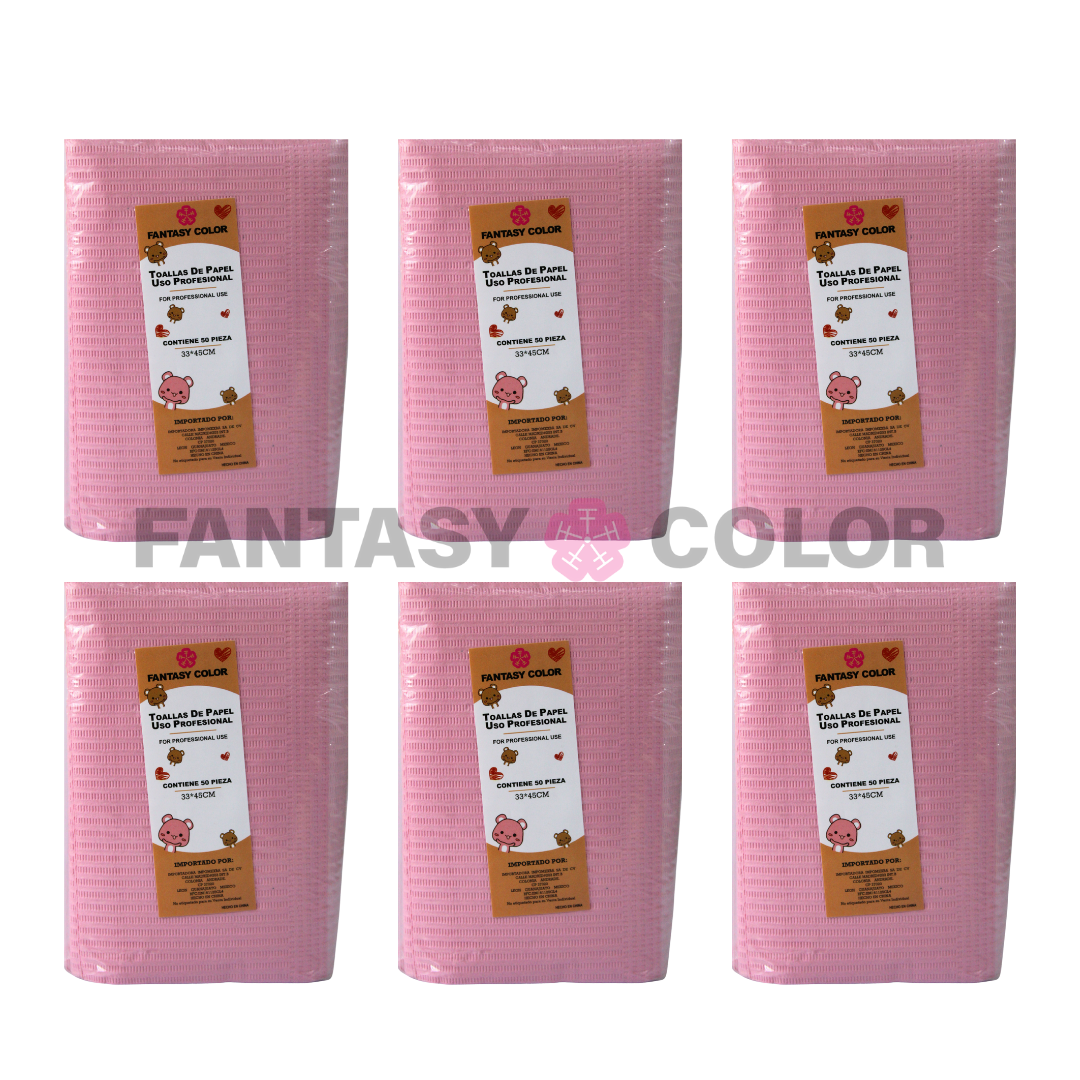 SET DE 6 CAMPOS C/ 50 PZ FANTASY COLOR