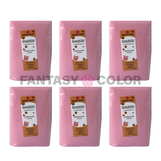 SET DE 6 CAMPOS C/ 50 PZ FANTASY COLOR