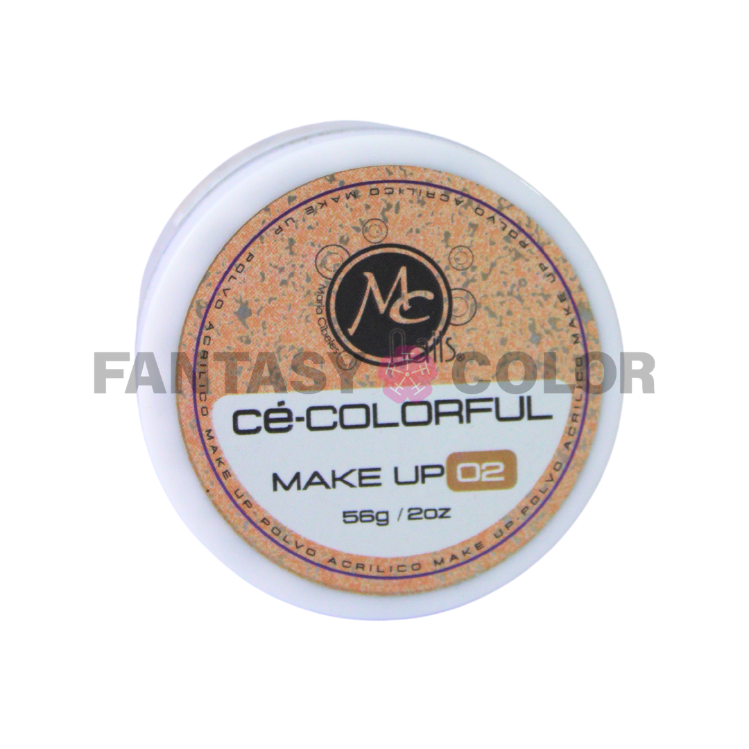 ACRILICOS MAKE UP CÉ-COLORFUL 2 OZ - 5 TONOS DISPONIBLES-