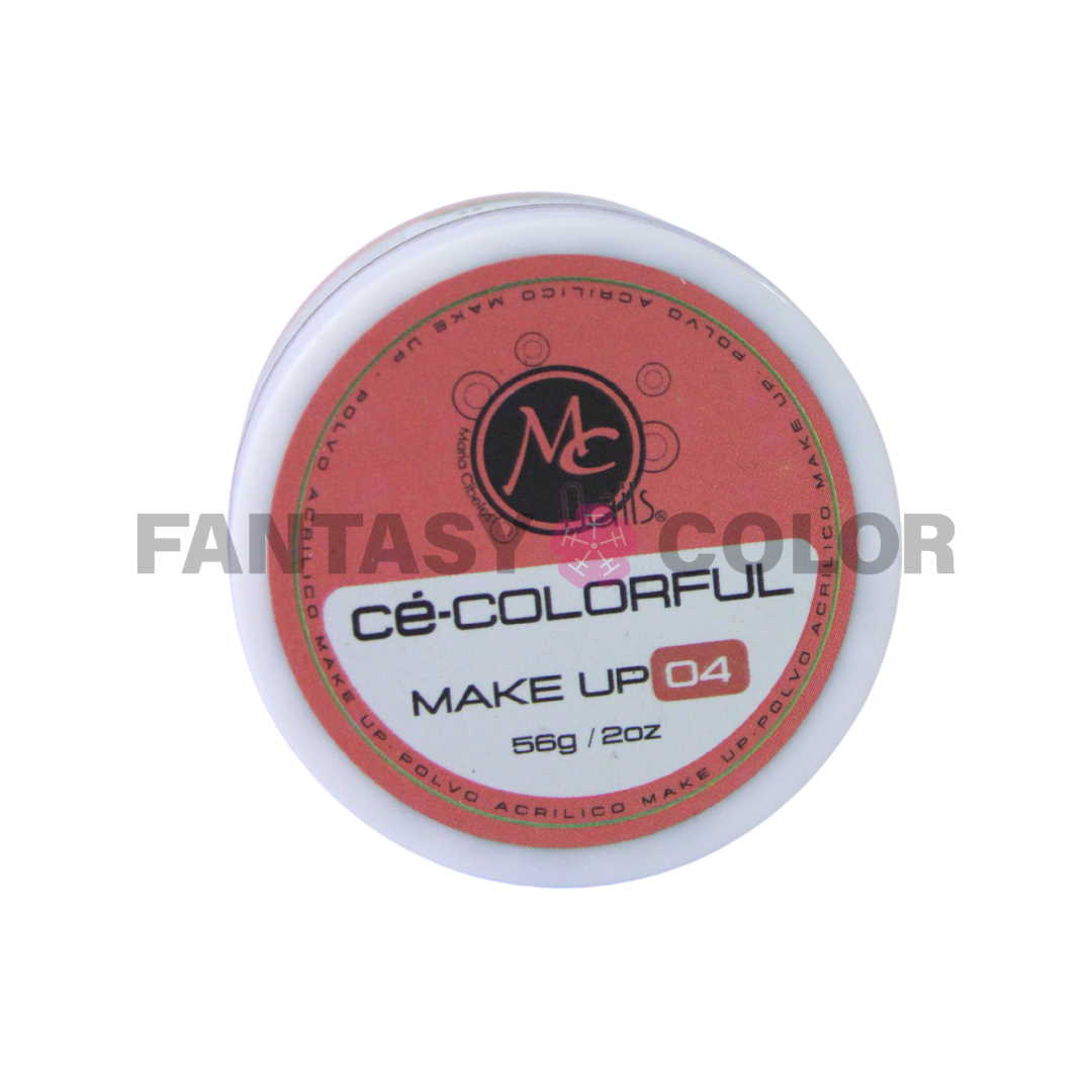ACRILICOS MAKE UP CÉ-COLORFUL 2 OZ - 5 TONOS DISPONIBLES-