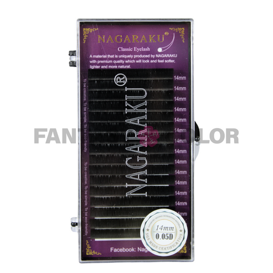 PESTAÑA 1 X 1  CLASSIC  14MM 0.05 D NAGARAKU