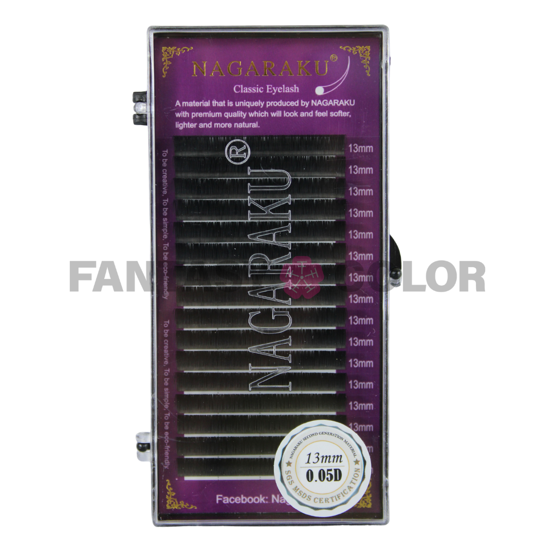 PESTAÑA 1 X 1  CLASSIC  13MM 0.05 D NAGARAKU