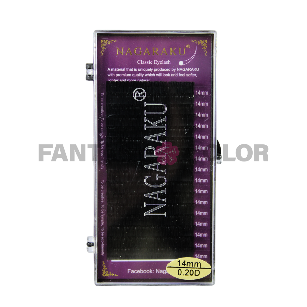 PESTAÑA 1 X 1  CLASSIC  14MM 0.20 D NAGARAKU