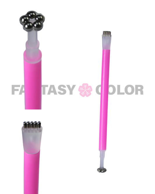 SET DE 3 IMÁN PARA UÑA FLOR