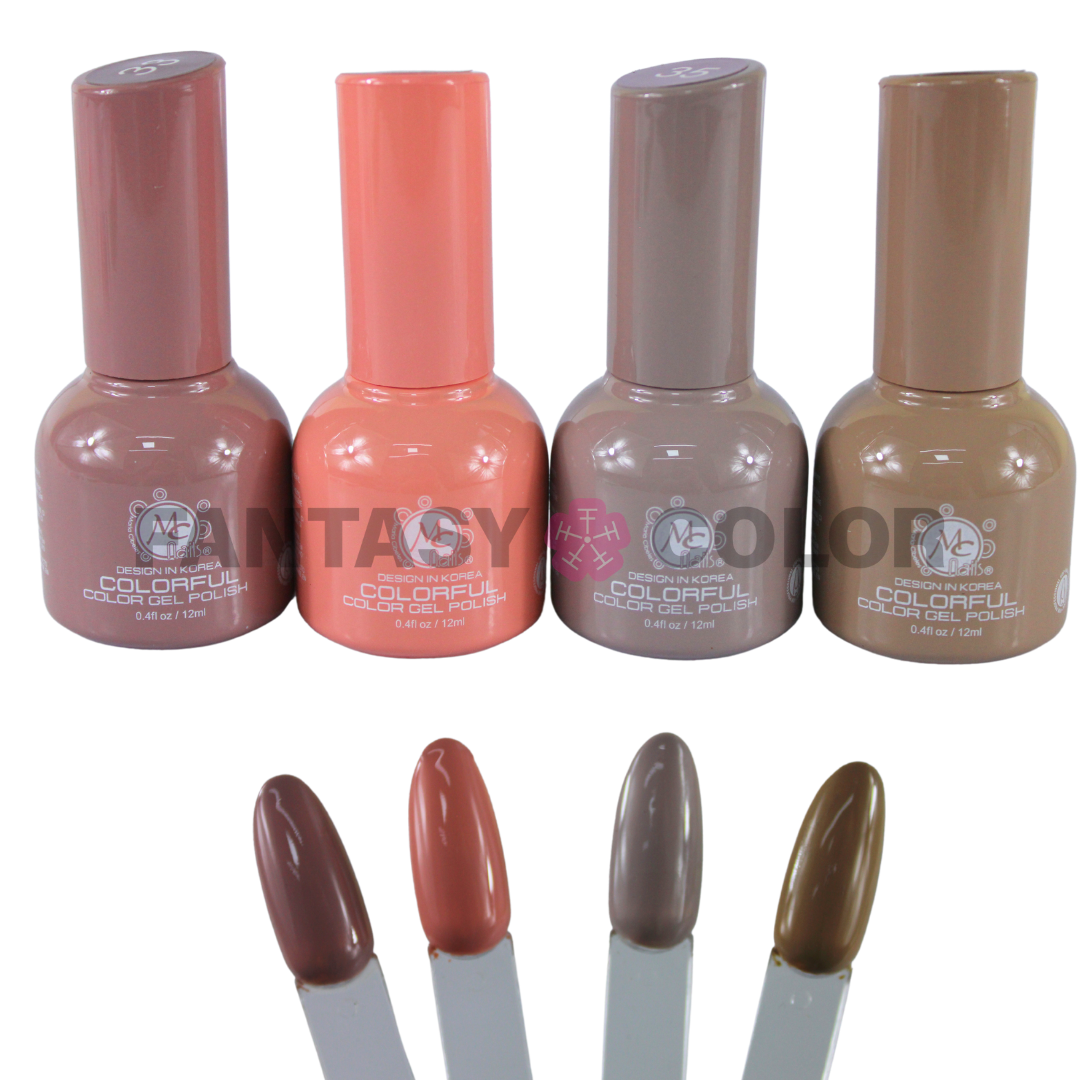 Colección "I" COLORFUL MC NAILS - 3 PASOS