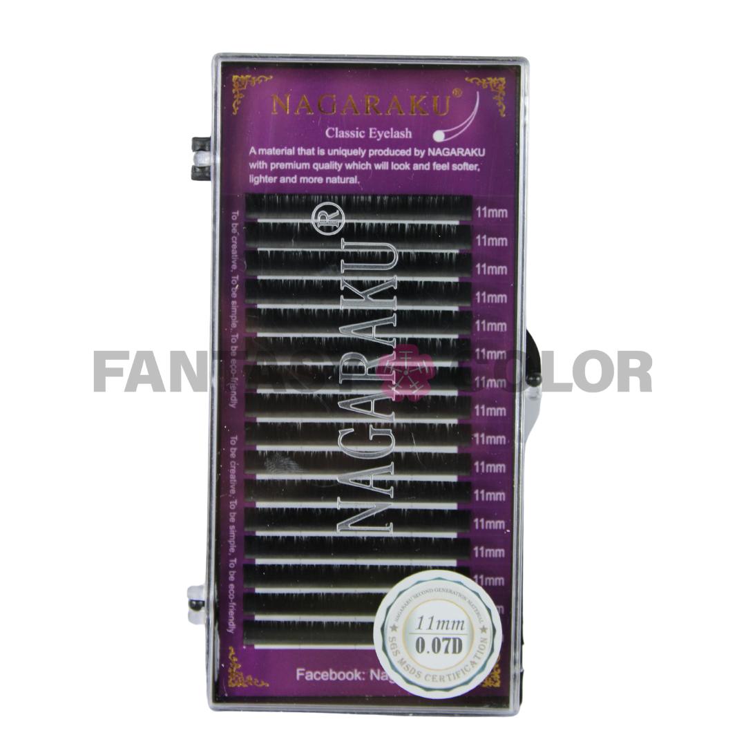 PESTAÑA 1 X 1  CLASSIC  11MM 0.07 D NAGARAKU