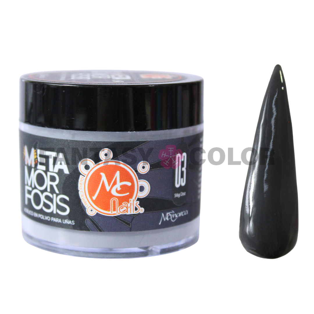 ACRILICOS METAMORFOSIS MC NAILS - 16 TONOS DISPONIBLES