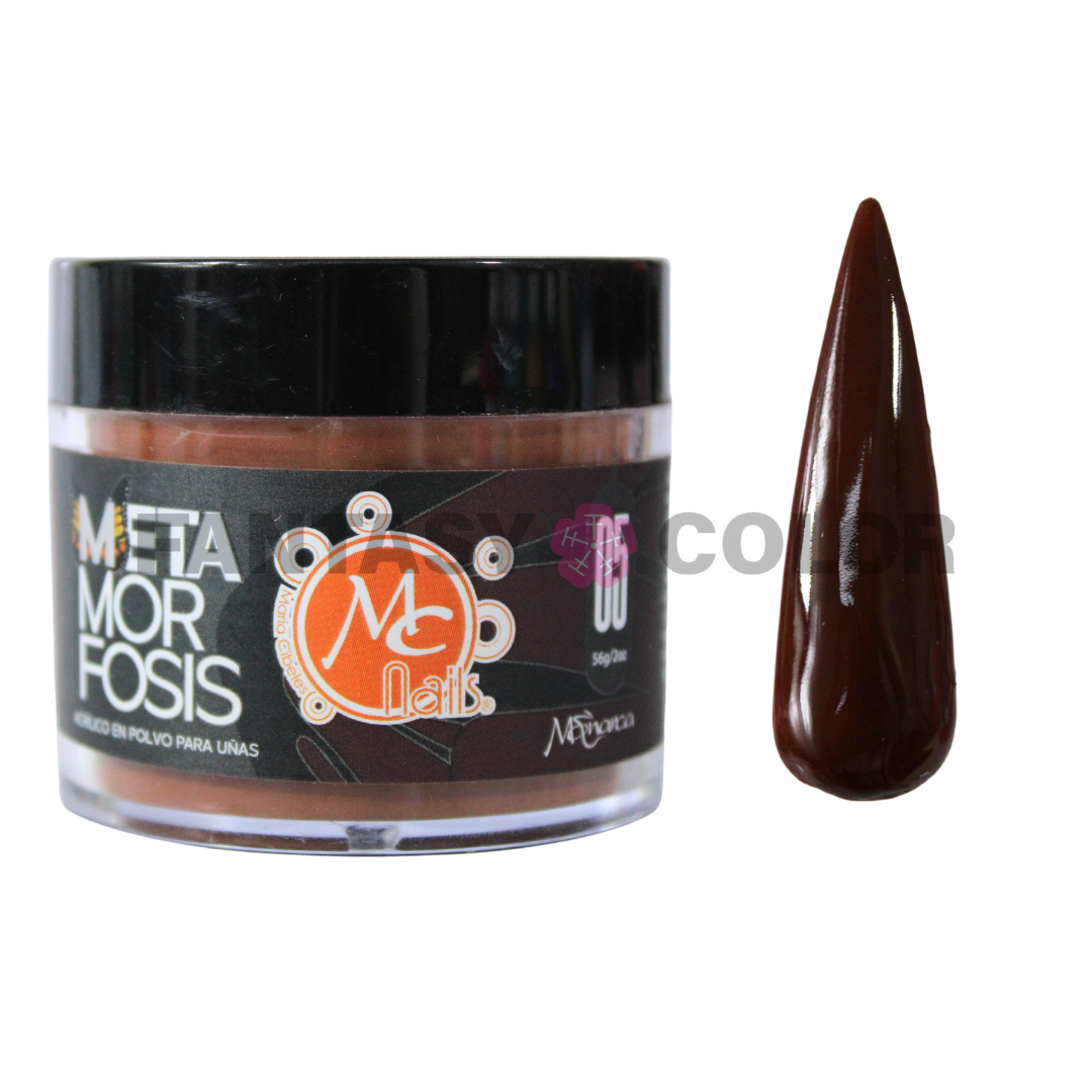 ACRILICOS METAMORFOSIS MC NAILS - 16 TONOS DISPONIBLES