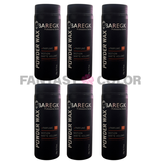 KIT DE 6 POLVO VOLUMEN CON AROMA BAREGK