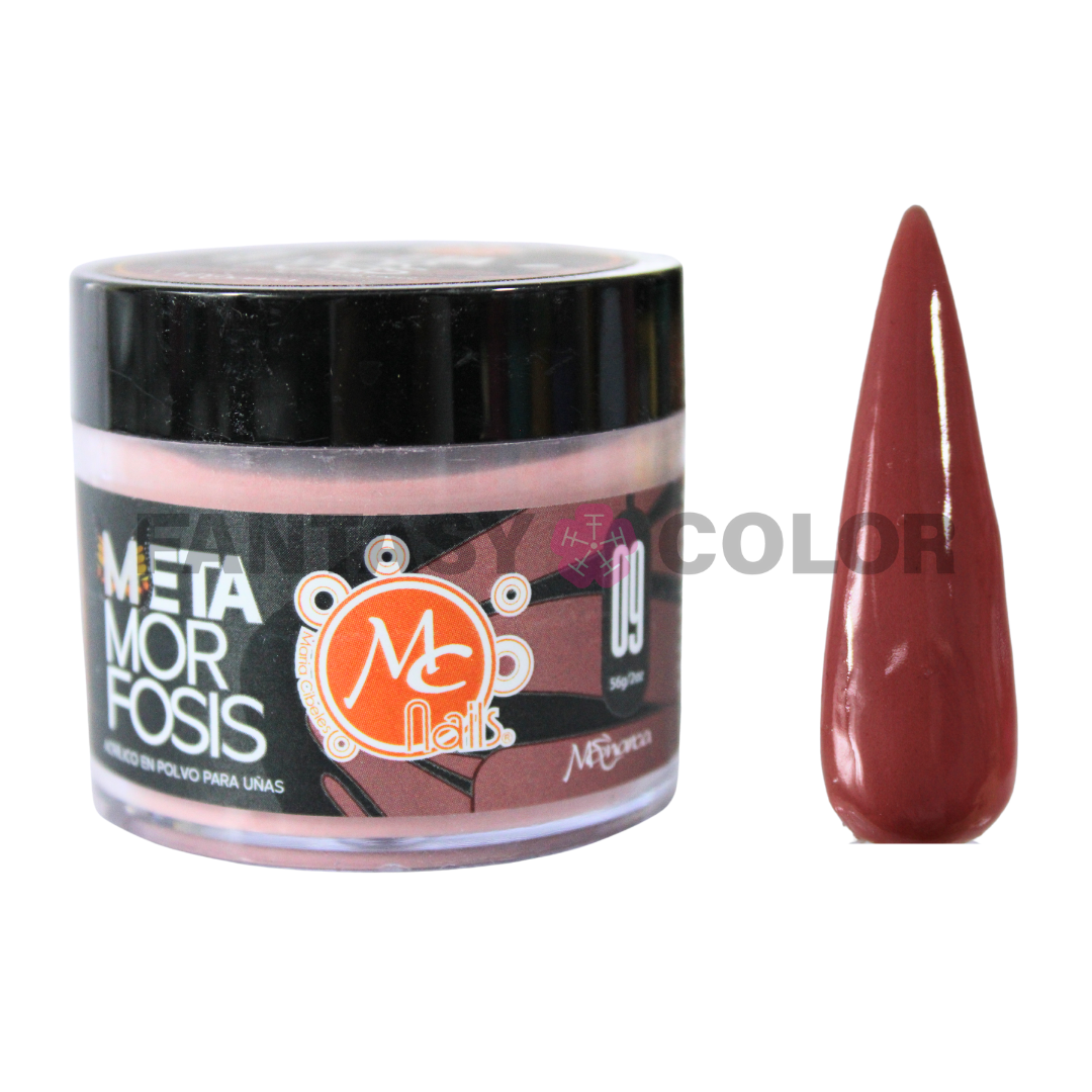 ACRILICOS METAMORFOSIS MC NAILS - 16 TONOS DISPONIBLES