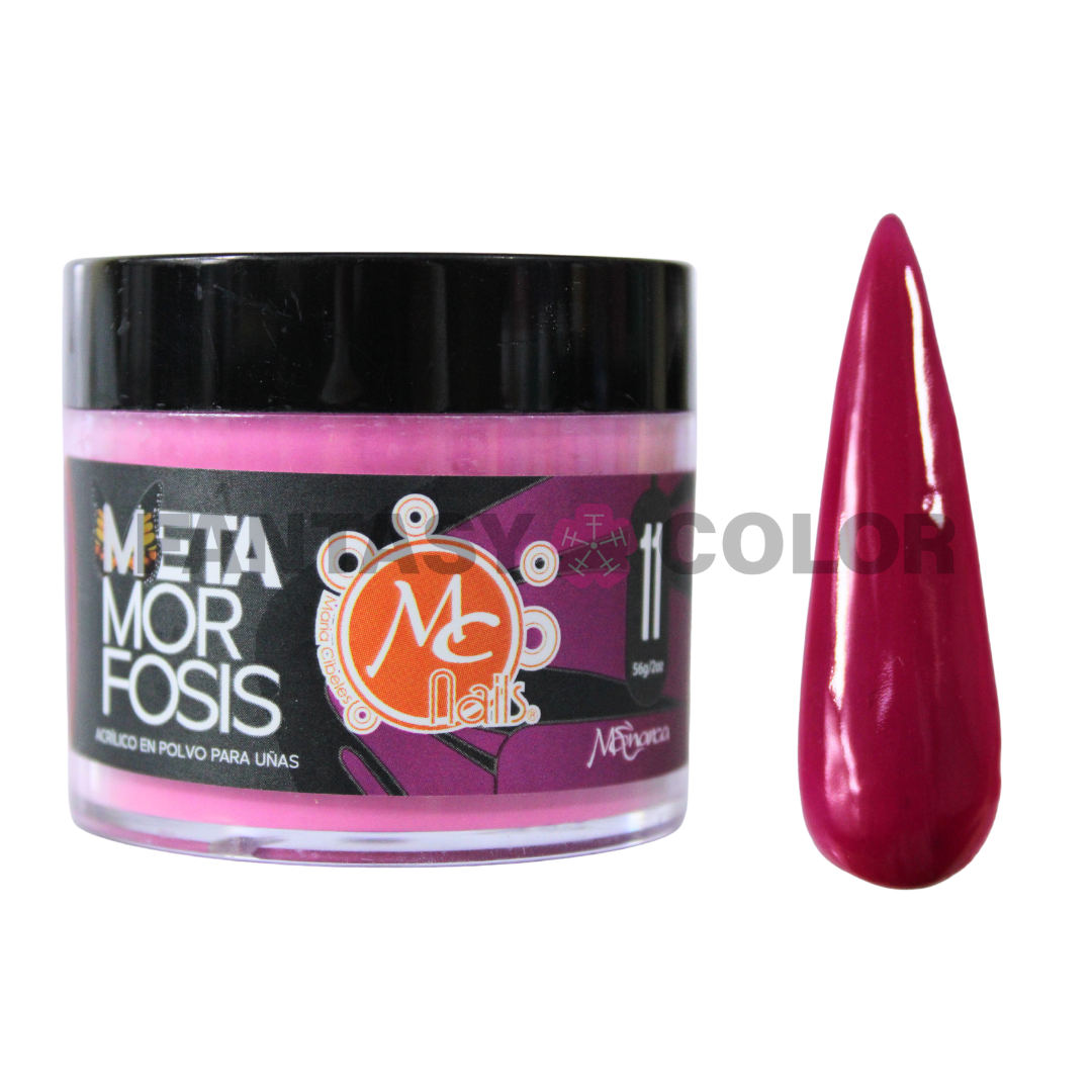 ACRILICOS METAMORFOSIS MC NAILS - 16 TONOS DISPONIBLES