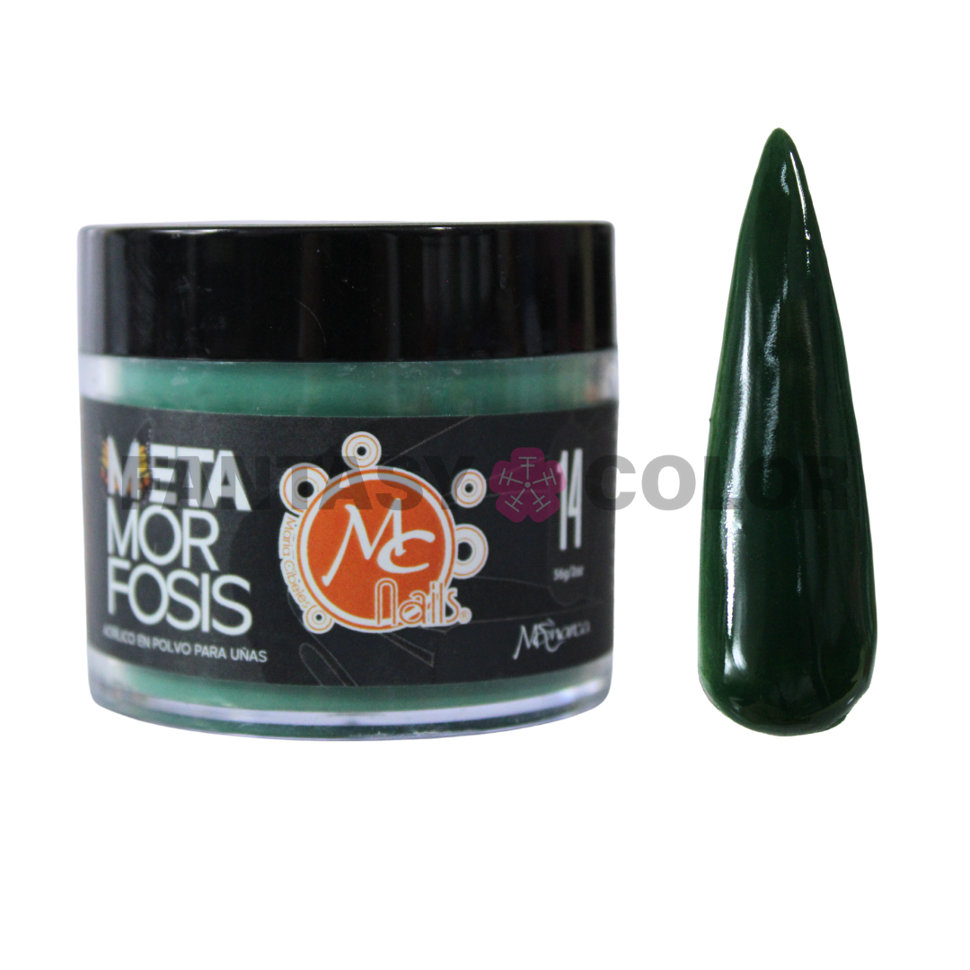 ACRILICOS METAMORFOSIS MC NAILS - 16 TONOS DISPONIBLES