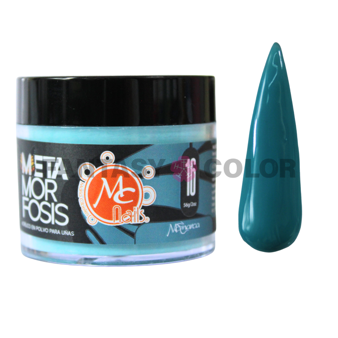 ACRILICOS METAMORFOSIS MC NAILS - 16 TONOS DISPONIBLES