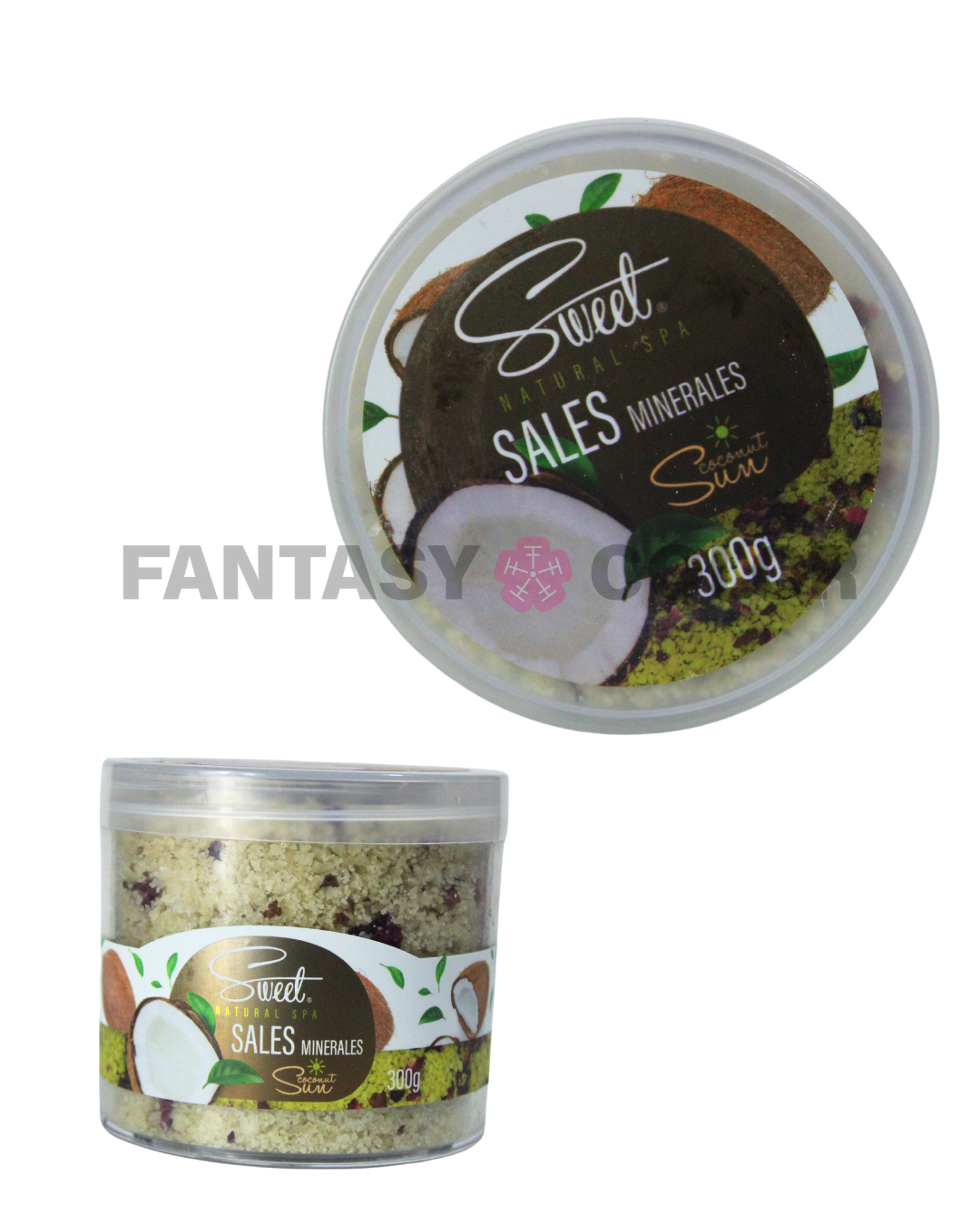 SALES MINERALES 300 GR MENTA CITRICA/ COCO SUN/CHERRY POP - SWEET