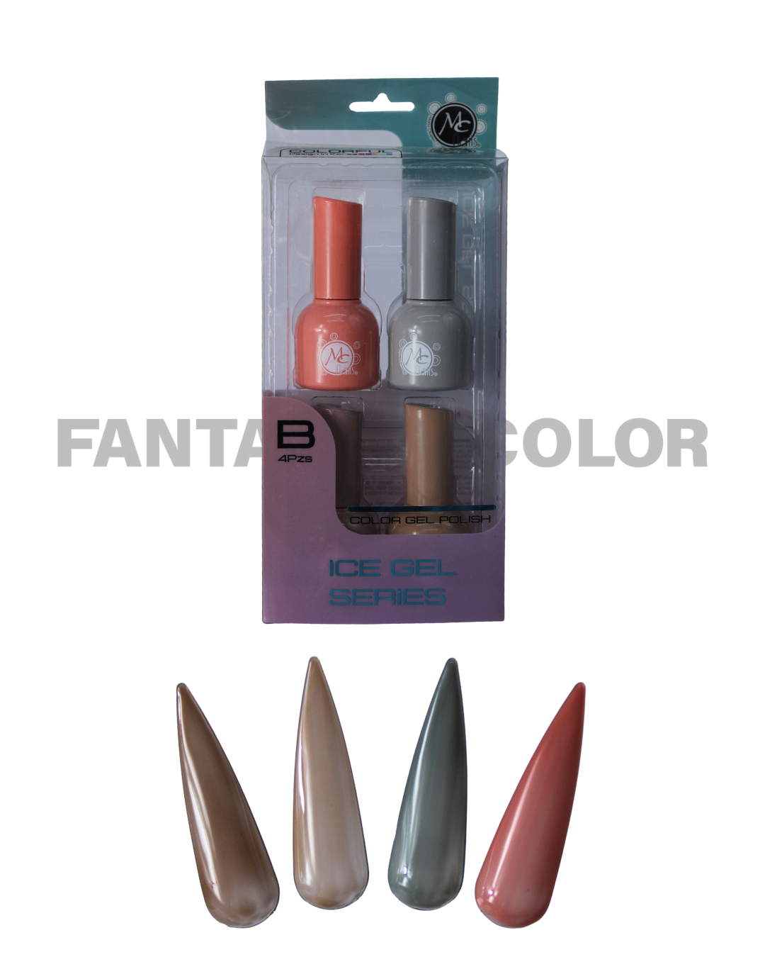 COLECCION SERIES COLORFUL GEL MC NAILS