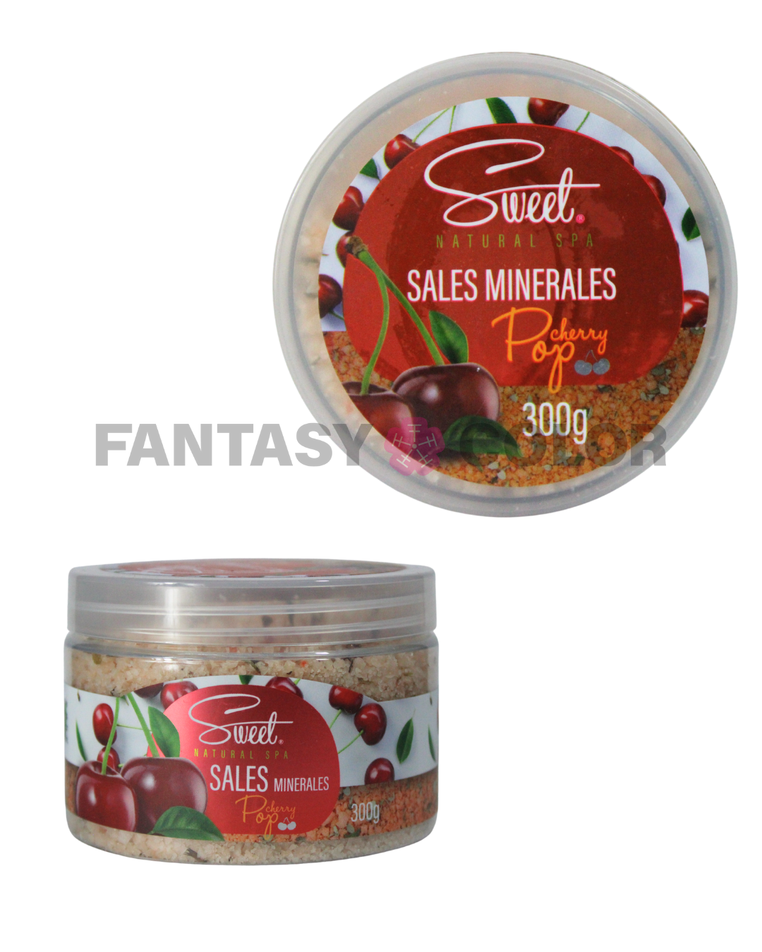 SALES MINERALES 300 GR MENTA CITRICA/ COCO SUN/CHERRY POP - SWEET