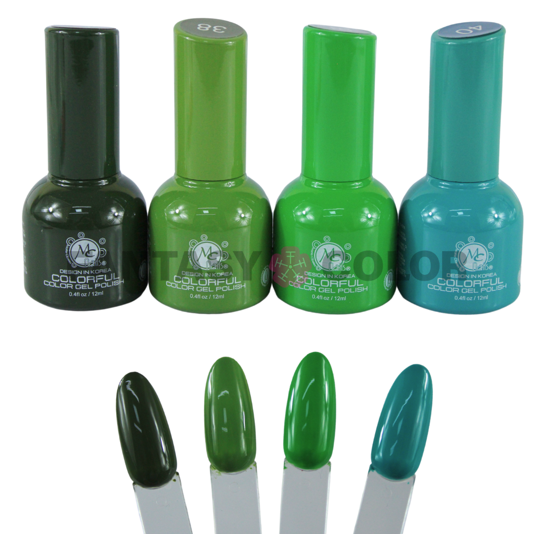 Colección "J" COLORFUL MC NAILS - 3 PASOS