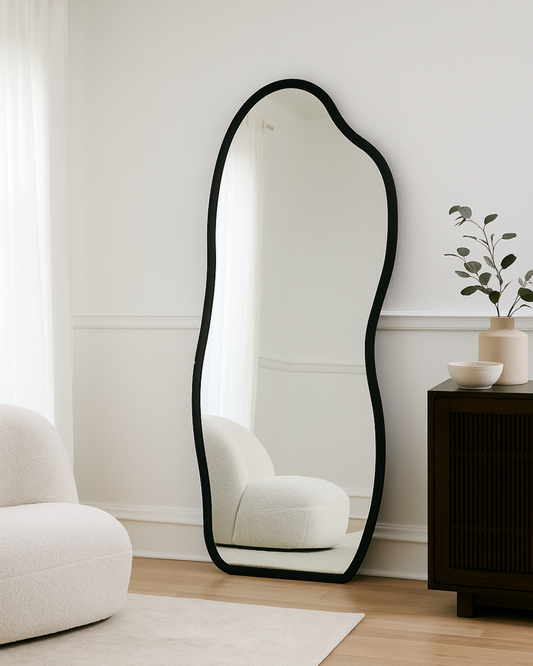 Espejo cuerpo completo para Decoración Interior con Forma Única y Diseño Moderno