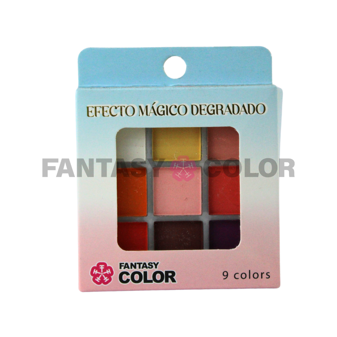 EFECTO MÁGICO DEGRADADO FANTASY COLOR 9 COLORES - 7 OPCIONES