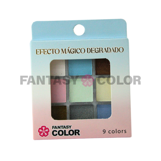 EFECTO MÁGICO DEGRADADO FANTASY COLOR 9 COLORES - 7 OPCIONES