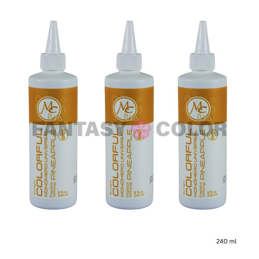 SET DE 3 MONOMEROS COLORFUL PINEAPPLE 240 ML