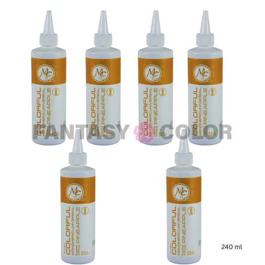 SET DE 6 MONOMEROS COLORFUL PINEAPPLE 240 ML